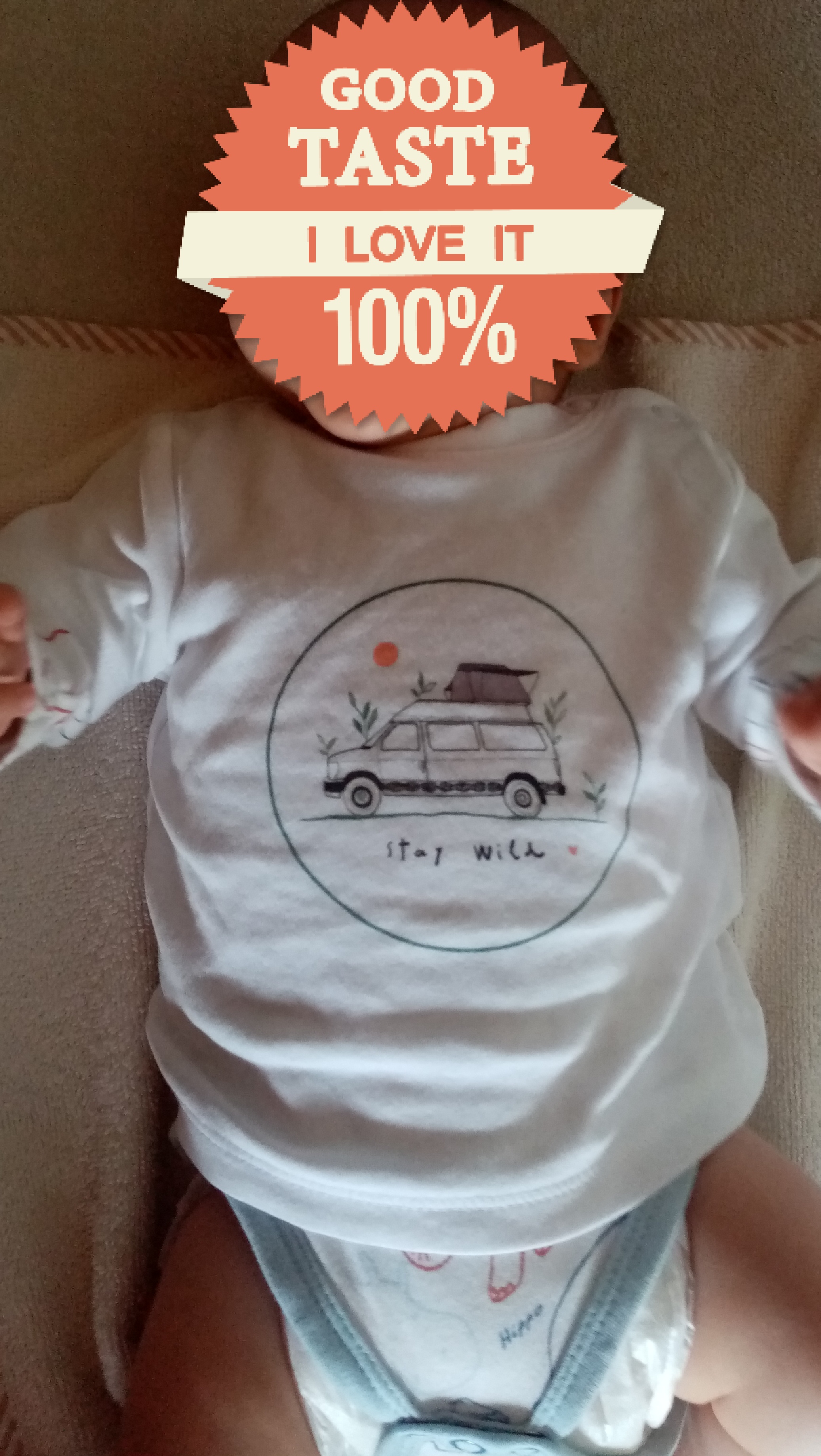 Van Life Baby T-shirt photo review