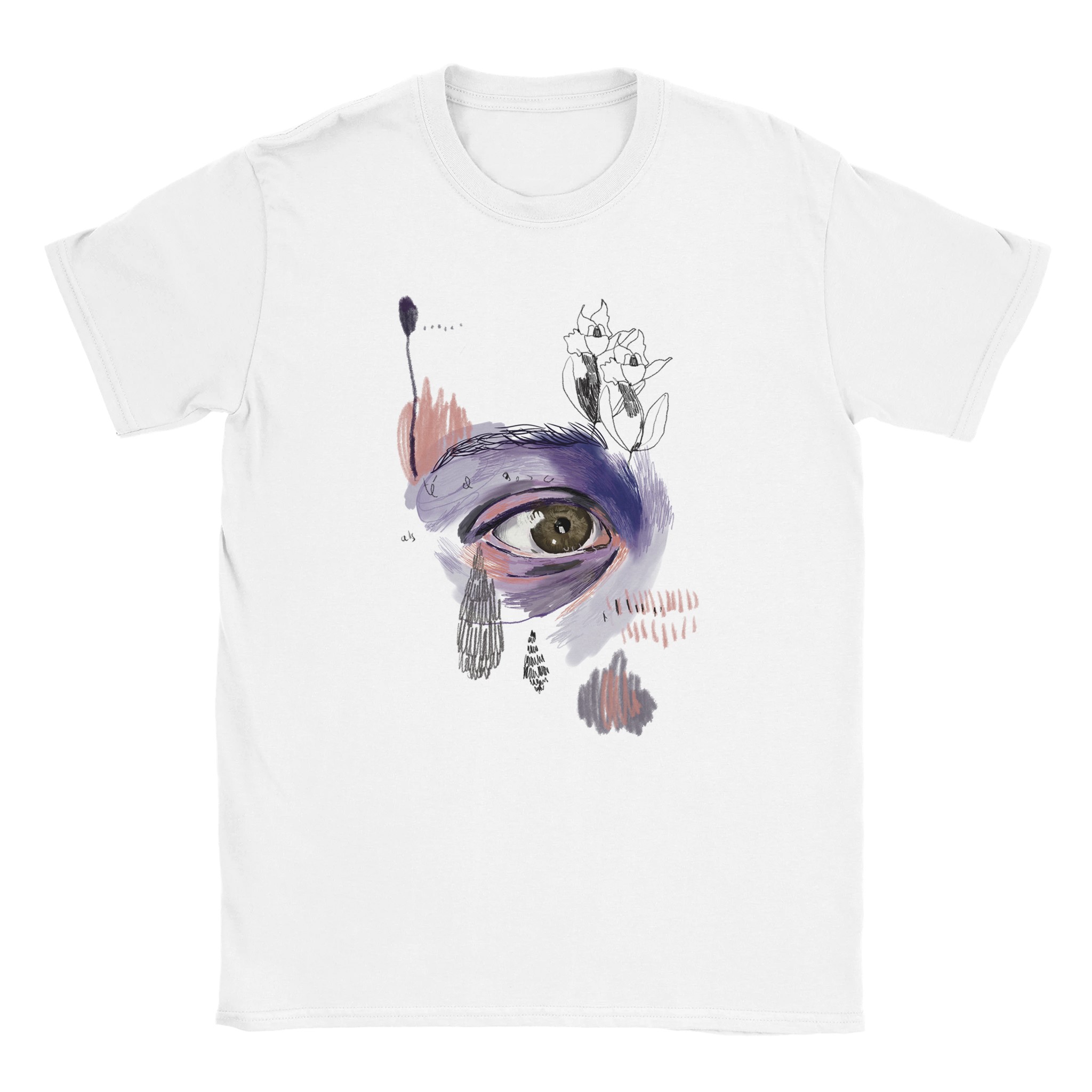 Purple Eye | Classic Crewneck T-shirt