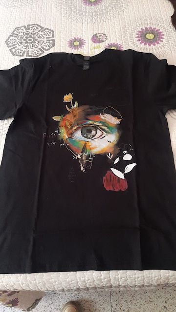 Eye Illustration T-shirt photo review