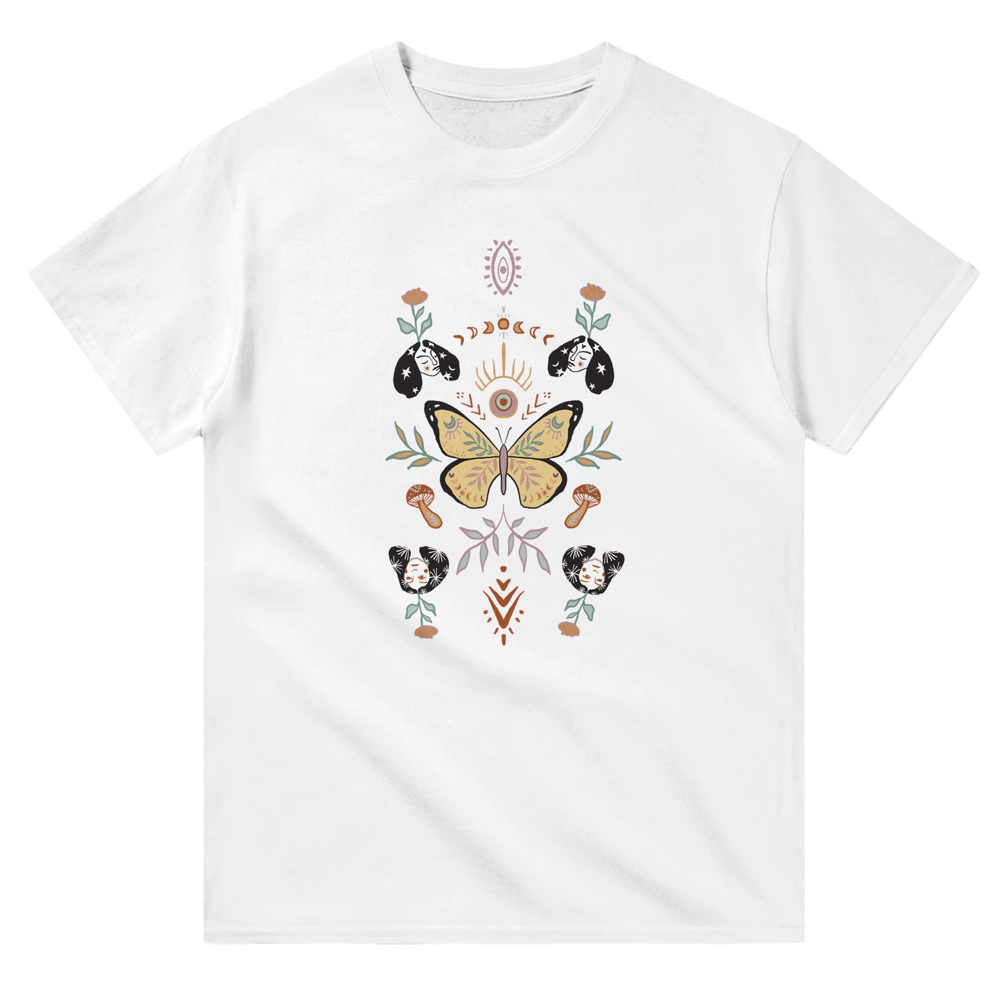 Butterfly | Heavyweight Unisex Crewneck T-shirt