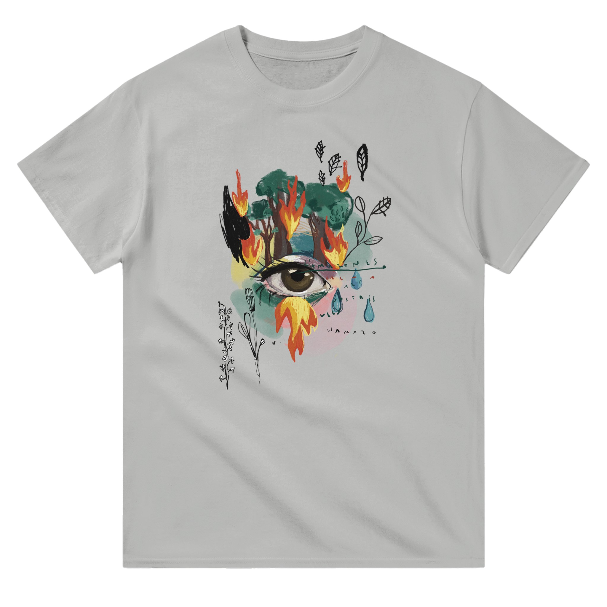 Amazonian Fire | Heavyweight Unisex Crewneck T-shirt