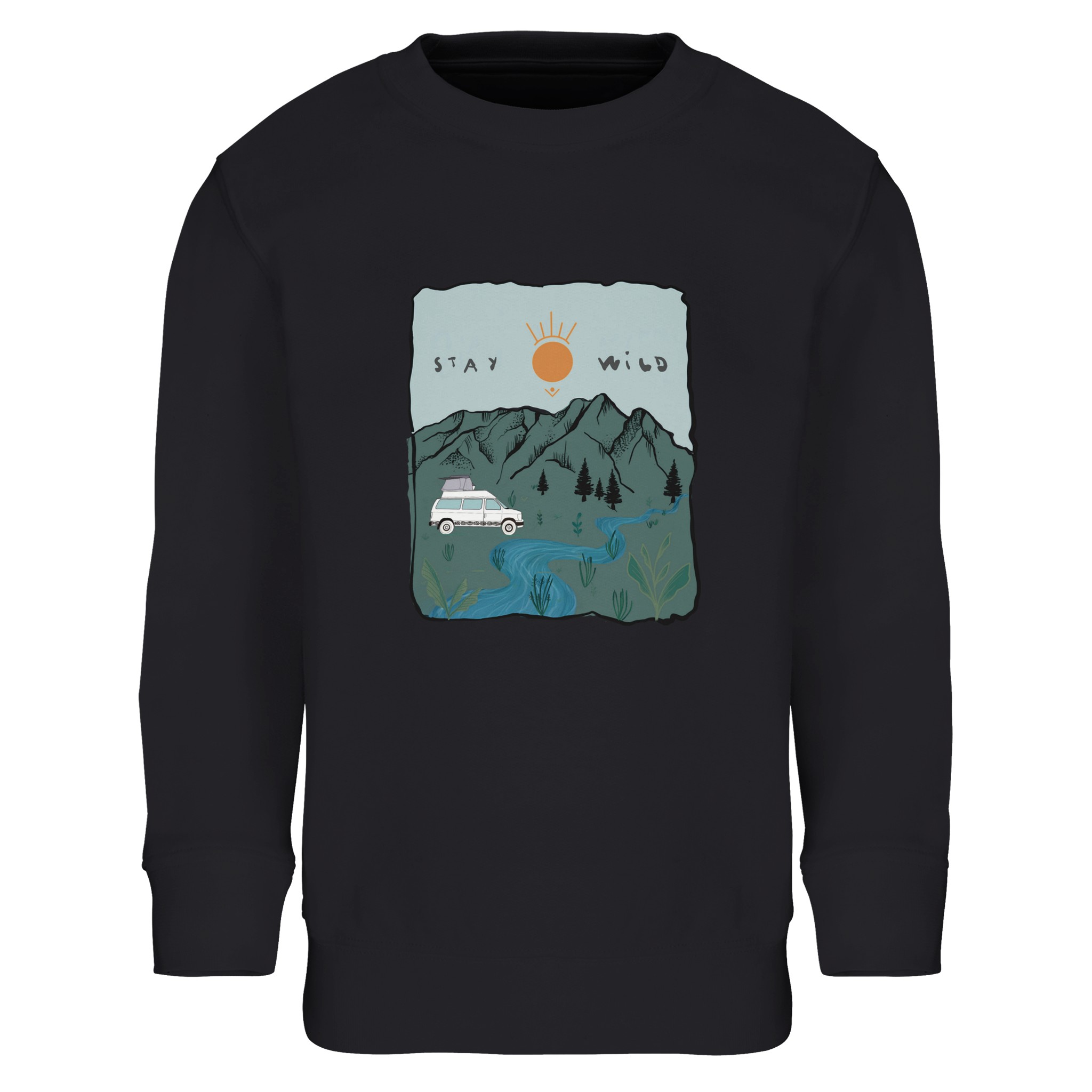 Stay Wild | Recycled Blend Kids Sweatshirt