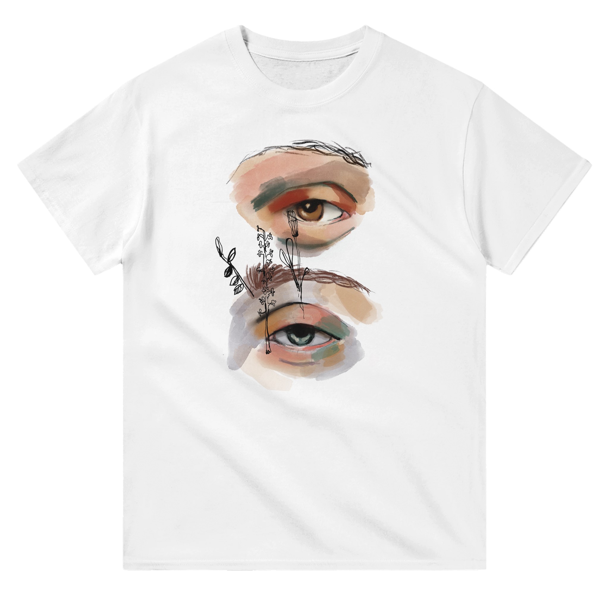 Eyes | Heavyweight Unisex Crewneck T-shirt