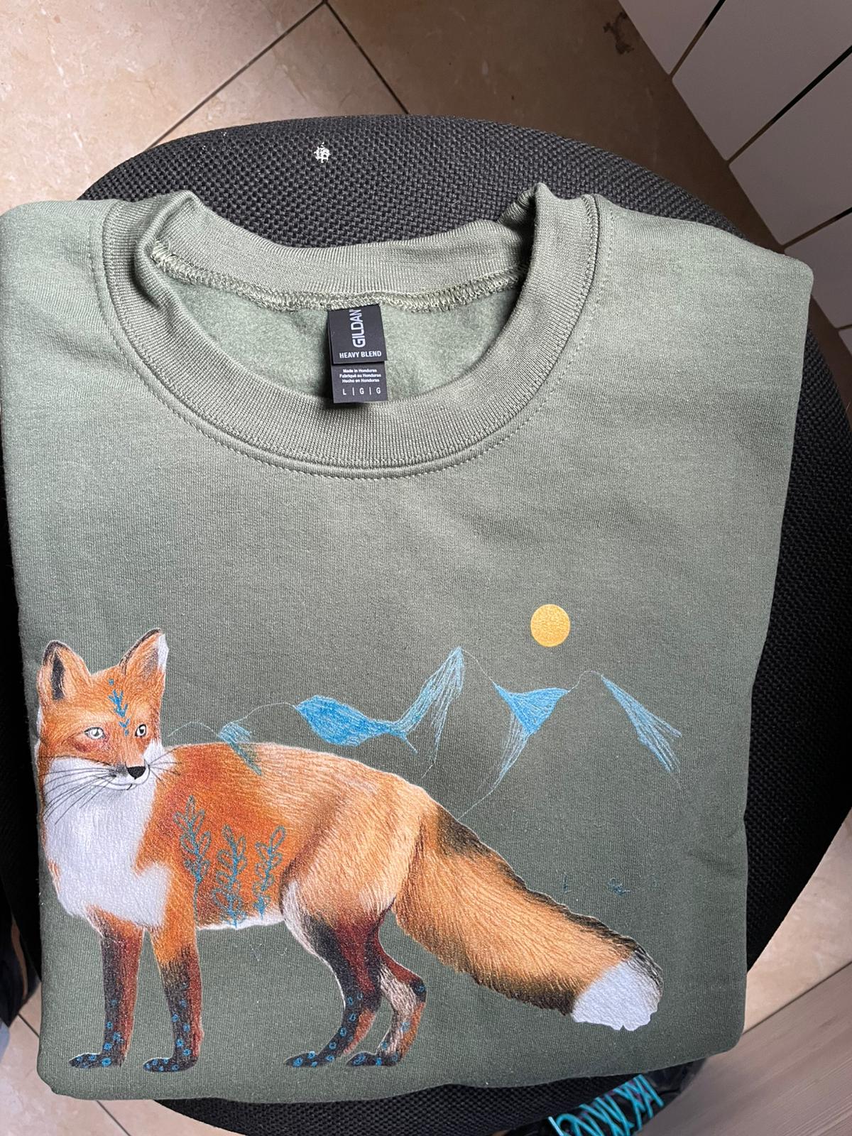 Fox | Classic Unisex Crewneck Sweatshirt photo review