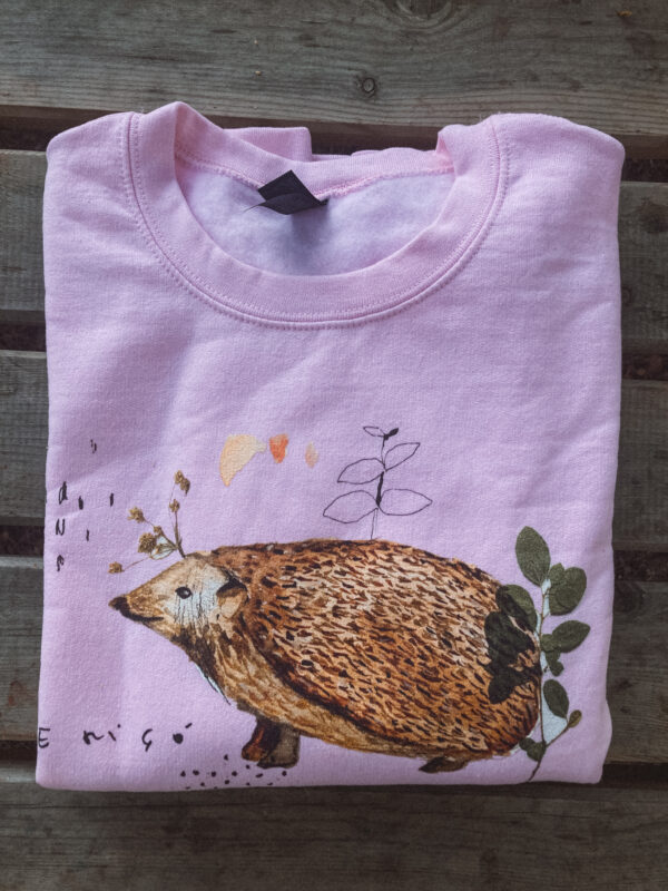 Hedgehog | Classic Unisex Crewneck Sweatshirt - Imagen 10