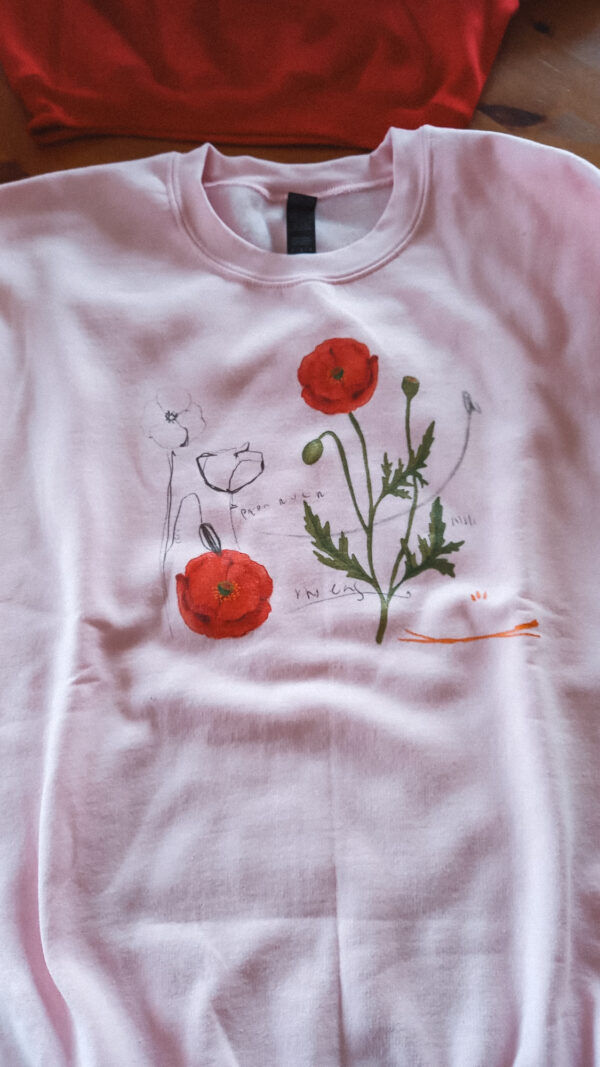 Poppy | Classic Unisex Crewneck Sweatshirt - Image 8